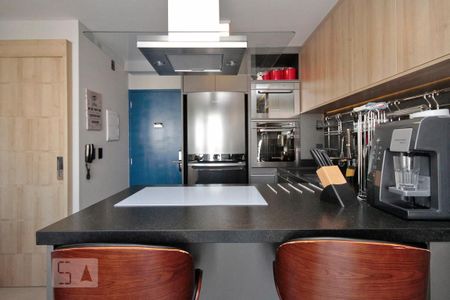 Studio à venda com 43m², 1 quarto e 1 vagaCozinha