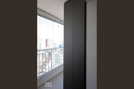 Studio à venda com 43m², 1 quarto e 1 vagaVaranda