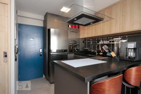 Studio à venda com 43m², 1 quarto e 1 vagaCozinha