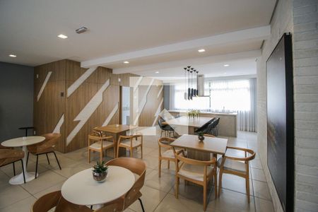 Apartamento à venda com 33m², 2 quartos e sem vaga Apartamento à venda com 33m², 2 quartos e sem vagaSalão de festas