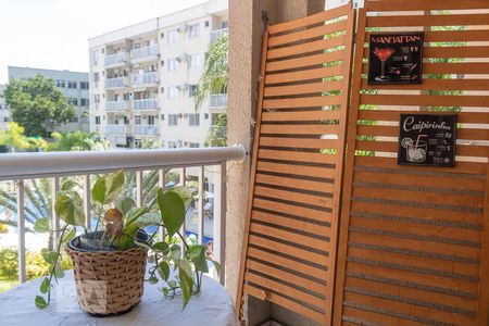 Varanda da Sala de apartamento para alugar com 2 quartos, 60m² em Pechincha, Rio de Janeiro