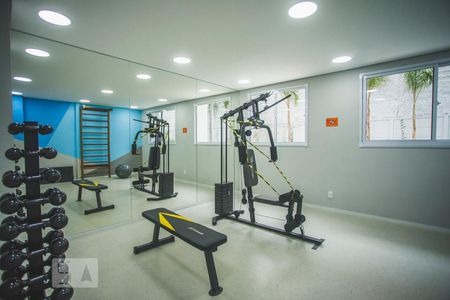 Apartamento à venda com 26m², 1 quarto e sem vaga Apartamento à venda com 26m², 1 quarto e sem vagaÁrea comum - Academia