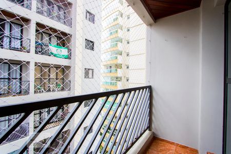 Varanda da sala de apartamento para alugar com 2 quartos, 73m² em Jardim Bela Vista, Santo André
