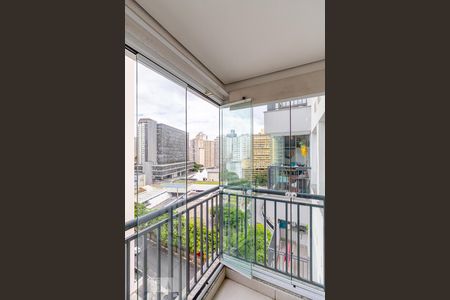Varanda de kitnet/studio à venda com 1 quarto, 27m² em Bela Vista, São Paulo