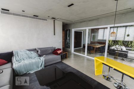 Sala de apartamento para alugar com 1 quarto, 126m² em Vila Ipojuca, São Paulo
