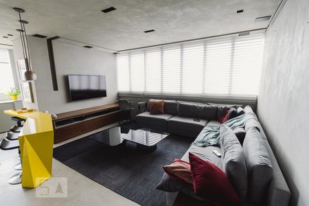 Sala de apartamento para alugar com 1 quarto, 126m² em Vila Ipojuca, São Paulo