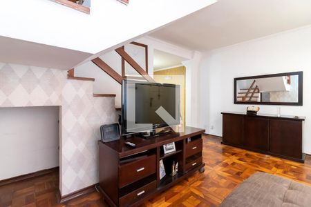 Sala de Estar de casa de condomínio para alugar com 3 quartos, 110m² em Casa Verde Média, São Paulo