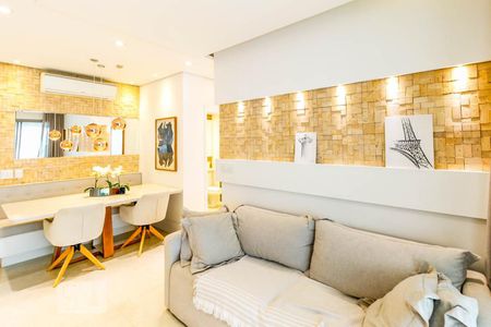 Sala de apartamento para alugar com 2 quartos, 78m² em Santo Amaro, São Paulo