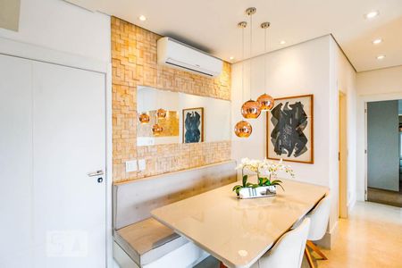 Sala de jantar de apartamento para alugar com 2 quartos, 78m² em Santo Amaro, São Paulo