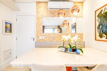 Sala de jantar de apartamento para alugar com 2 quartos, 78m² em Santo Amaro, São Paulo