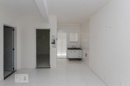Sala e cozinha de apartamento para alugar com 1 quarto, 30m² em Vila Ivone, São Paulo