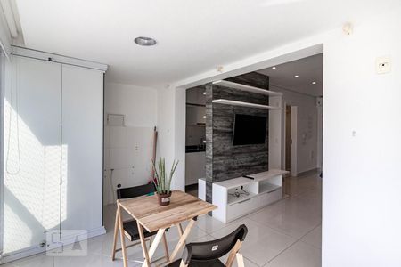 Studio à venda com 40m², 1 quarto e 1 vagaVaranda