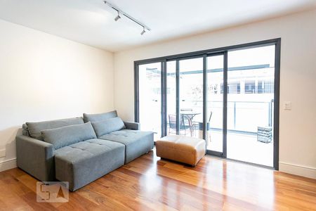 Sala de apartamento para alugar com 2 quartos, 90m² em Vila Madalena, São Paulo