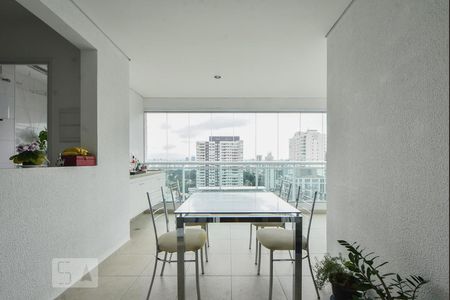 Varanda de apartamento à venda com 2 quartos, 76m² em Jardim Santo Amaro, São Paulo