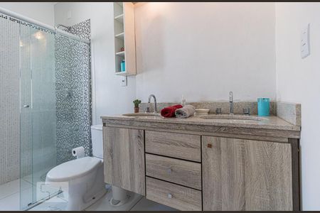 Casa para alugar com 130m², 2 quartos e 1 vagaBanheiro da Suíte 1