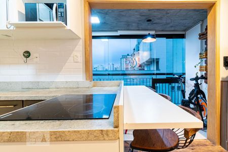 Apartamento à venda com 32m², 1 quarto e 1 vagaCozinha