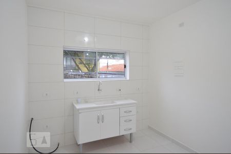 Sala e cozinha de apartamento para alugar com 1 quarto, 30m² em Alto da Mooca, São Paulo