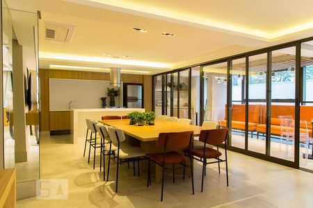 Studio à venda com 26m², 1 quarto e sem vagaÁrea comum - Espaço gourmet