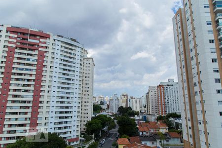 Studio à venda com 26m², 1 quarto e sem vagaVista da varanda