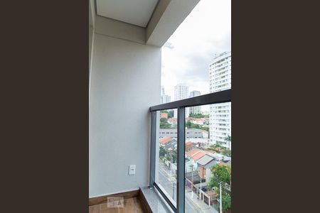 Studio à venda com 26m², 1 quarto e sem vagaVaranda