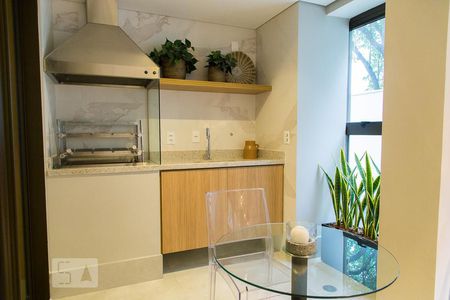 Studio à venda com 26m², 1 quarto e sem vagaÁrea comum - Churrasqueira