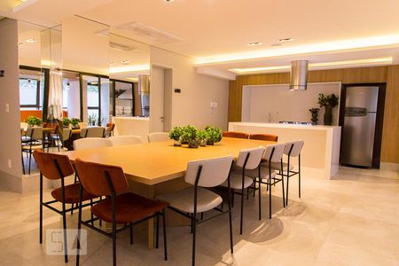 Studio à venda com 26m², 1 quarto e sem vagaÁrea comum - Espaço gourmet