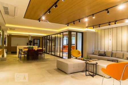 Studio à venda com 26m², 1 quarto e sem vagaÁrea comum - Espaço gourmet