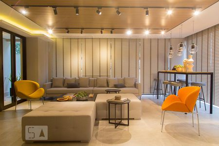 Studio à venda com 26m², 1 quarto e sem vagaÁrea comum - Espaço gourmet