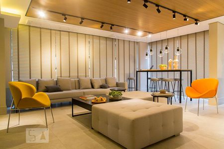 Studio à venda com 26m², 1 quarto e sem vagaÁrea comum - Espaço gourmet