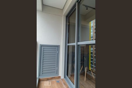 Studio à venda com 26m², 1 quarto e sem vagaVaranda