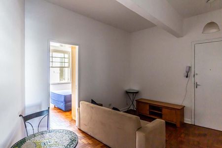 Sala de apartamento à venda com 1 quarto, 45m² em República, São Paulo