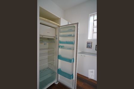 Cozinha de kitnet/studio para alugar com 1 quarto, 26m² em Bom Fim, Porto Alegre