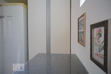 Cozinha de kitnet/studio para alugar com 1 quarto, 26m² em Bom Fim, Porto Alegre