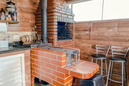 Apartamento à venda com 136m², 3 quartos e 5 vagasDetalhe Varanda Gourmet