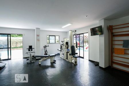 Área comum - Academia de apartamento para alugar com 2 quartos, 90m² em Indianópolis, São Paulo