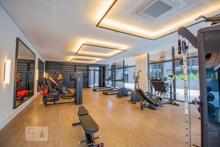 Apartamento à venda com 42m², 1 quarto e 1 vaga Apartamento à venda com 42m², 1 quarto e 1 vagaÁrea comum - Academia