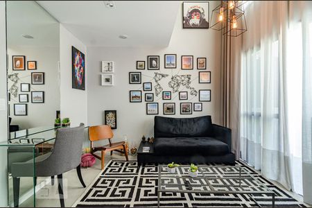 Sala de apartamento à venda com 1 quarto, 49m² em Pinheiros, São Paulo