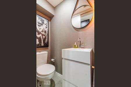 Lavabo de apartamento à venda com 1 quarto, 49m² em Pinheiros, São Paulo