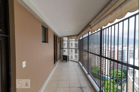 Varanda da Sala de apartamento para alugar com 3 quartos, 130m² em Tijuca, Rio de Janeiro