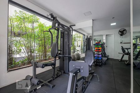 Apartamento para alugar com 60m², 1 quarto e 1 vaga Apartamento para alugar com 60m², 1 quarto e 1 vagaAcademia