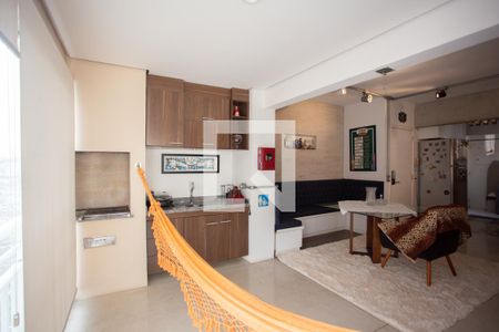 Apartamento à venda com 86m², 1 quarto e 2 vagasVaranda da Sala