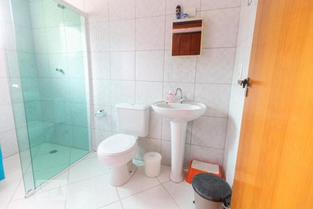 Casa para alugar com 400m², 5 quartos e 5 vagas Casa para alugar com 400m², 5 quartos e 5 vagasBanheiro da Suíte 1 da Edícula