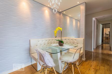 Sala de apartamento à venda com 3 quartos, 88m² em Campestre, Santo André