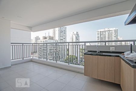 Varanda Gourmet de apartamento para alugar com 2 quartos, 75m² em Santo Amaro, São Paulo