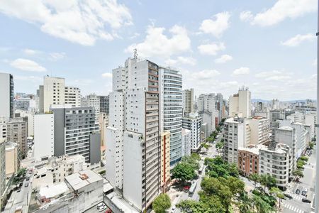 Sala - Vista de apartamento à venda com 1 quarto, 62m² em Santa Efigênia, São Paulo