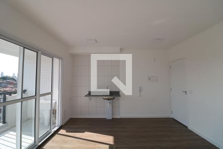 Sala e Cozinha  de apartamento para alugar com 2 quartos, 48m² em Vila Invernada, São Paulo