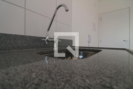Sala e Cozinha  - pia de apartamento para alugar com 2 quartos, 48m² em Vila Invernada, São Paulo