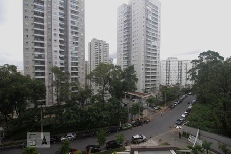 Vista da varanda de apartamento para alugar com 2 quartos, 56m² em Vila Andrade, São Paulo