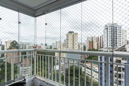 Vista da Varanda gourmet de apartamento à venda com 3 quartos, 107m² em Vila Andrade, São Paulo
