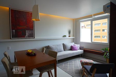 Sala de apartamento à venda com 1 quarto, 45m² em Mont’serrat, Porto Alegre